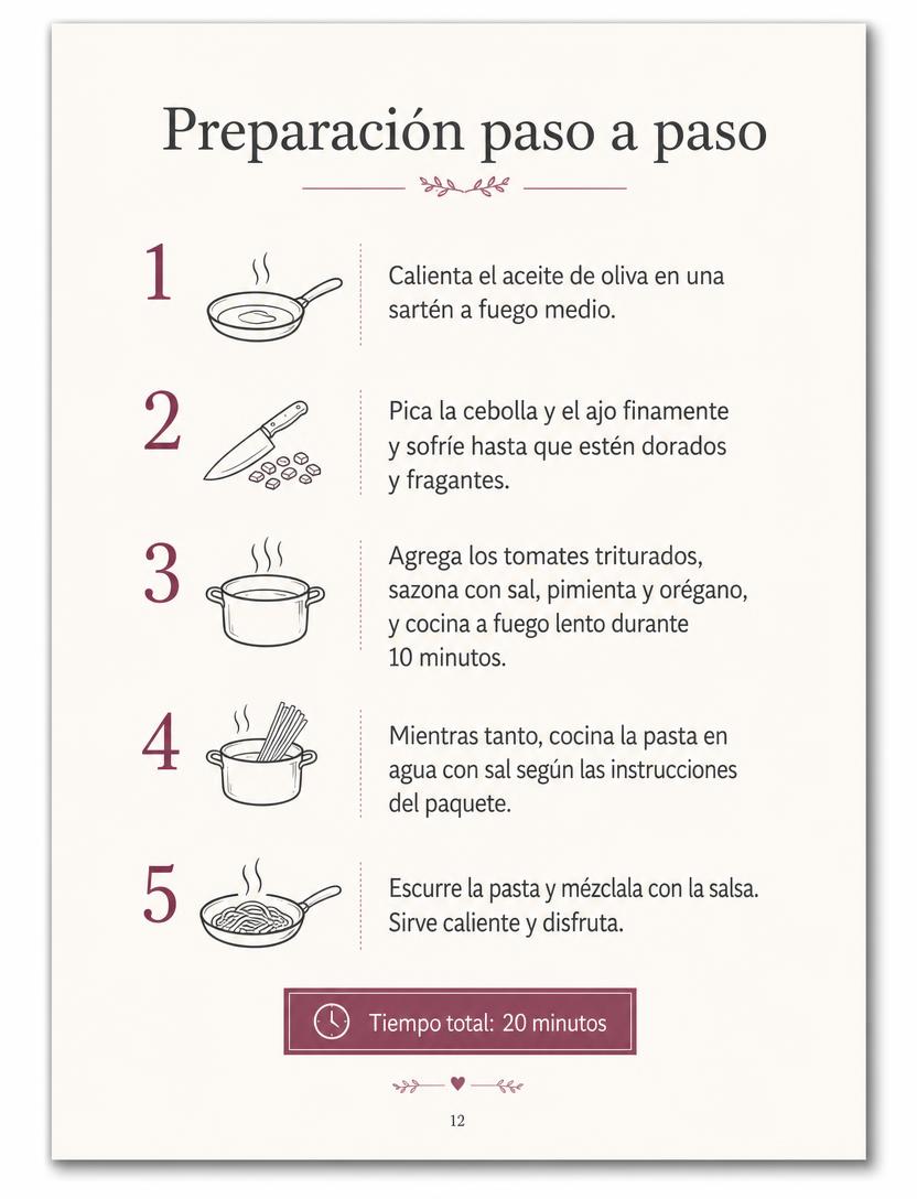 Preparación paso a paso — vista previa del Pack Bienestar Tiroideo